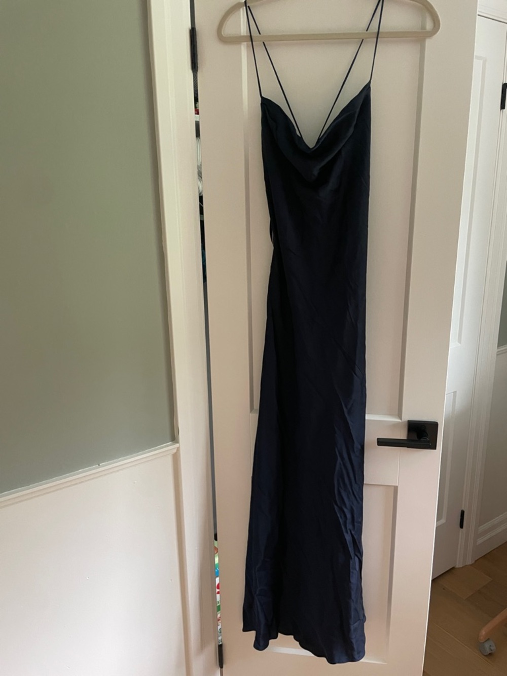 Ever New Blair Navy Back Detail Maxi Dress